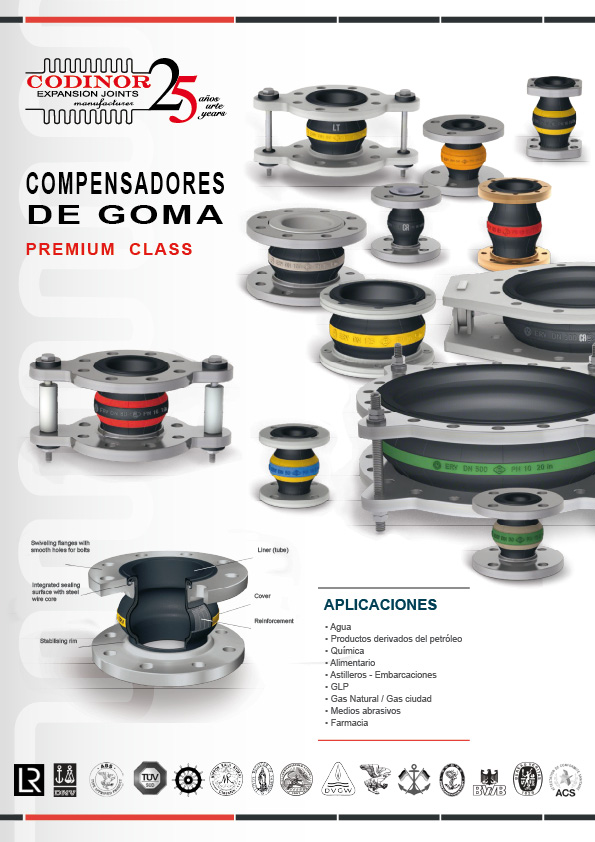 Compensadores De Goma PREMIUM CLASS Codinor Compensadores De Goma PREMIUM CLASS Codinor