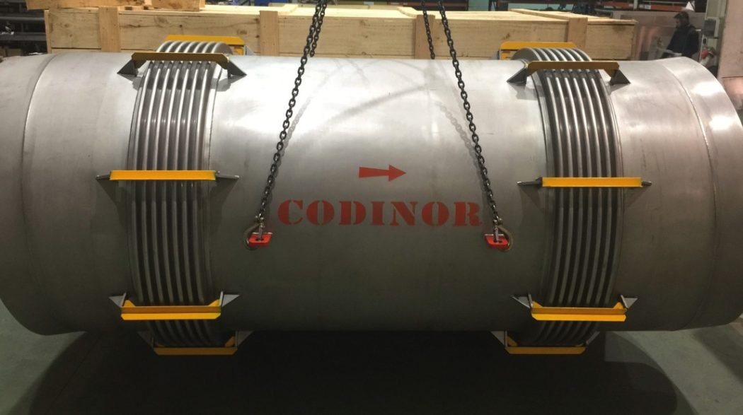 CODINOR Metallic Expansion Joint For Sulphuric Acid Plant